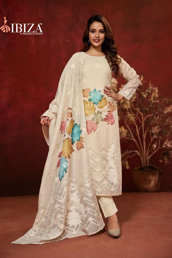 Ibiza Lifestyle Florenza Linen Salwar Suit 15995