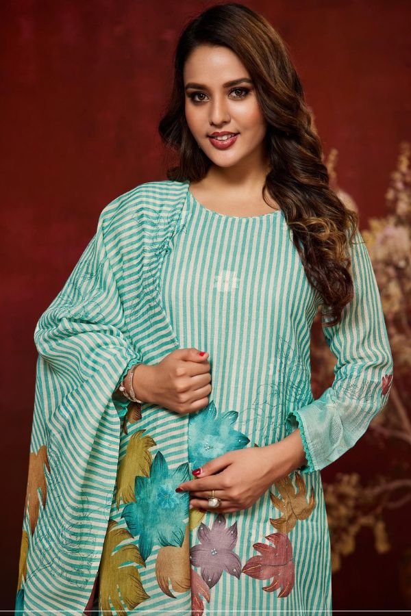 Ibiza Lifestyle Florenza Linen Salwar Suit 15992