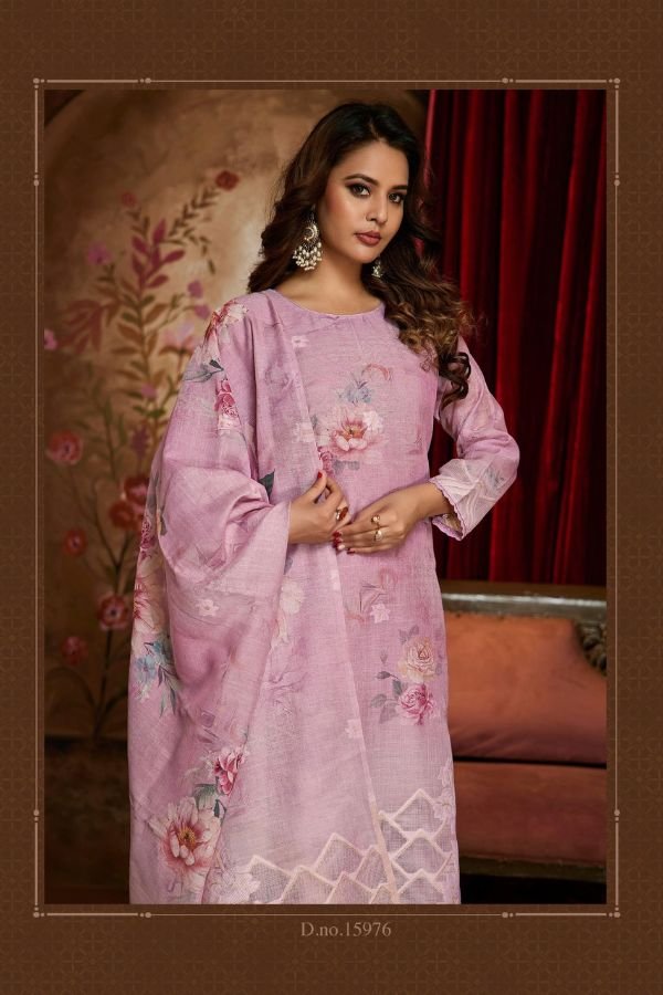 Ibiza Lifestyle Lime Light Linen Salwar Suit 15976