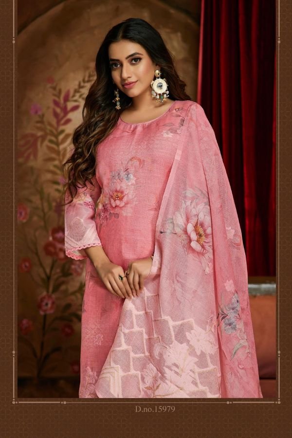 Ibiza Lifestyle Lime Light Linen Salwar Suit 15979