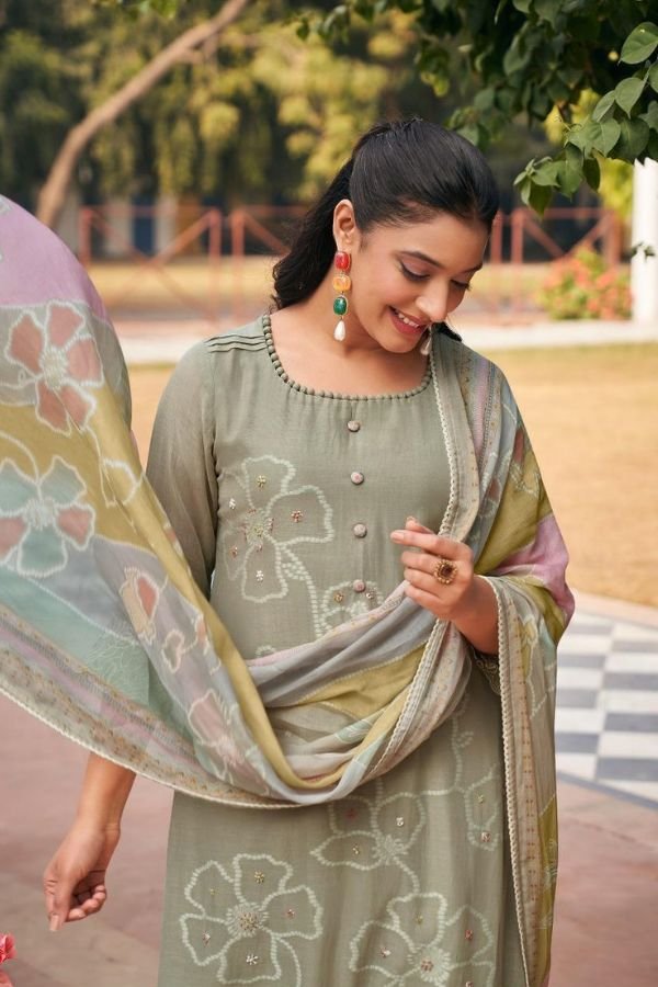 Jay Vijay Prints Aankh Micholi Ladies Salwar Suit 11005