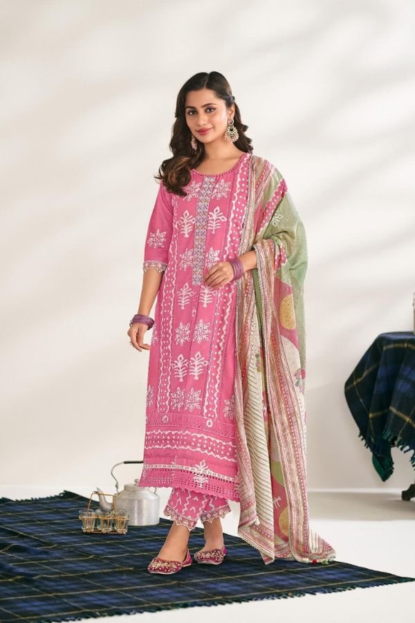 Jay Vijay Prints Gupshup Pure Cotton Ladies Suit 10031