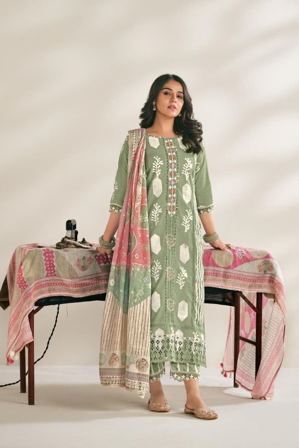 Jay Vijay Prints Gupshup Pure Cotton Ladies Suit 10035