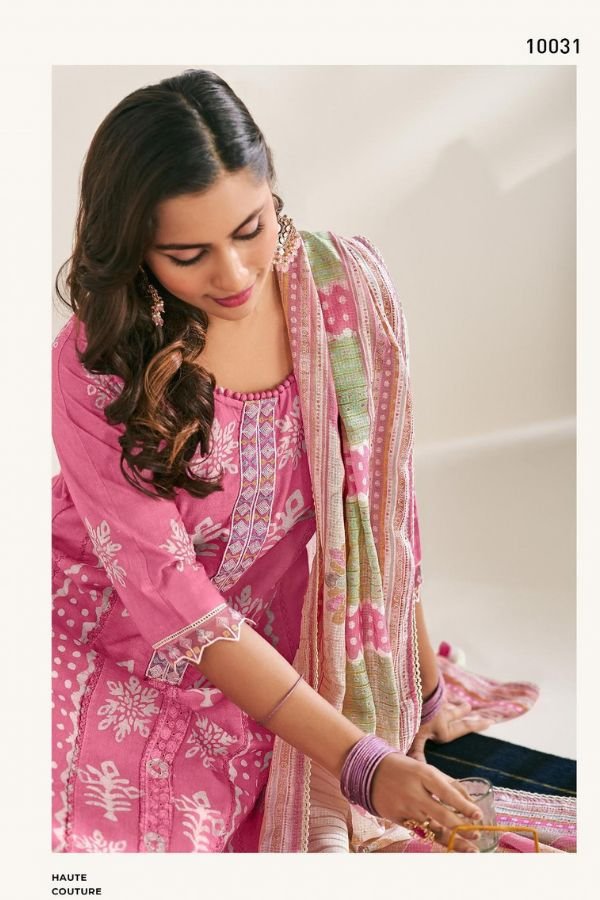 Jay Vijay Prints Gupshup Pure Cotton Ladies Suit 10031