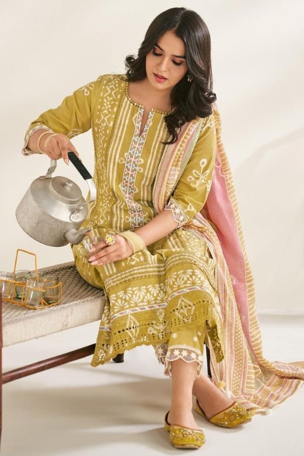 Jay Vijay Prints Gupshup Pure Cotton Ladies Suit 10032