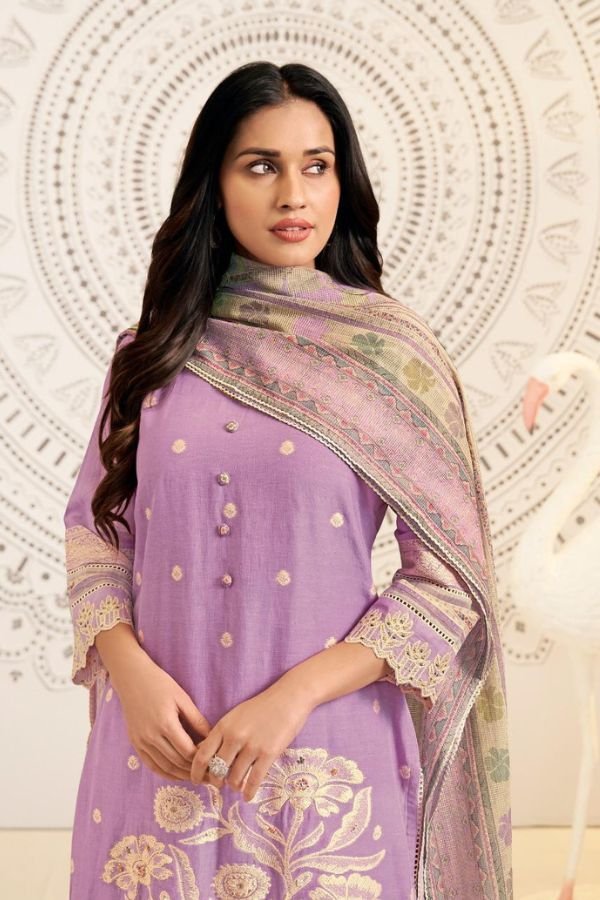 Jay Vijay Prints Mahika Pure Linen Salwar Suit 10881