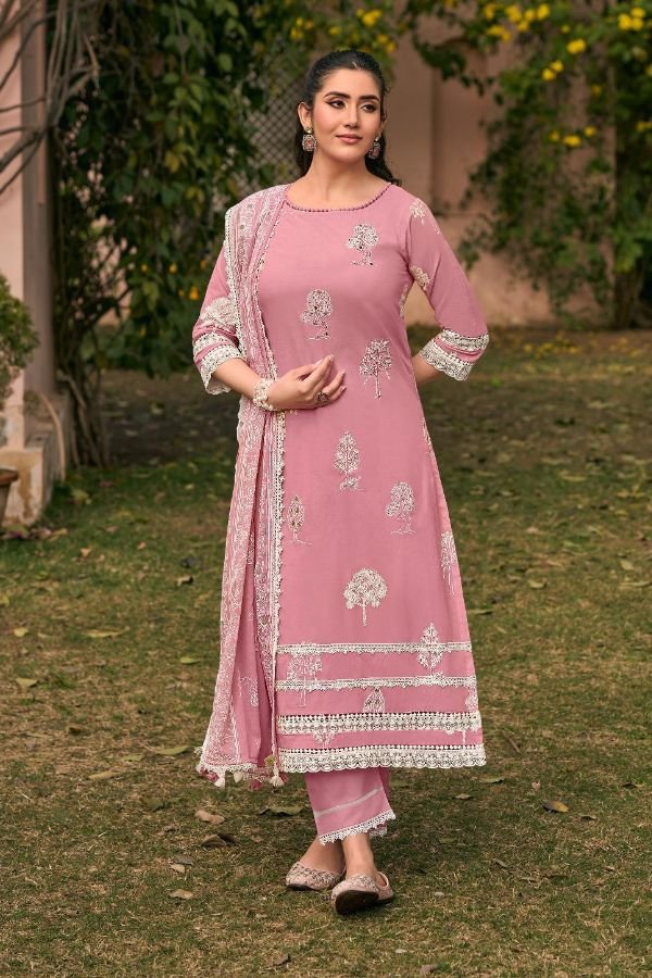 Jay Vijay Prints Mausami Cotton Ladies Salwar Suit 10831