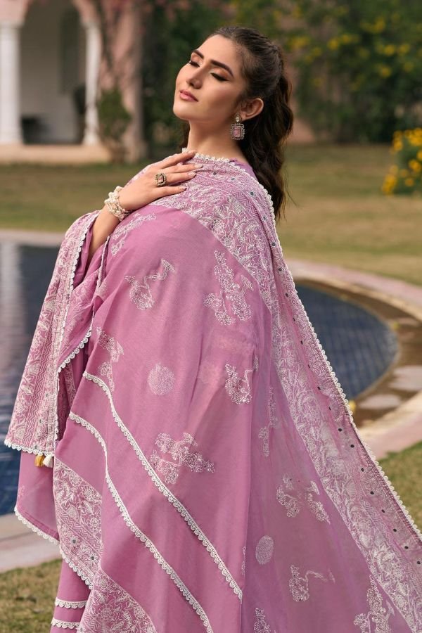 Jay Vijay Prints Mausami Cotton Ladies Salwar Suit 10834