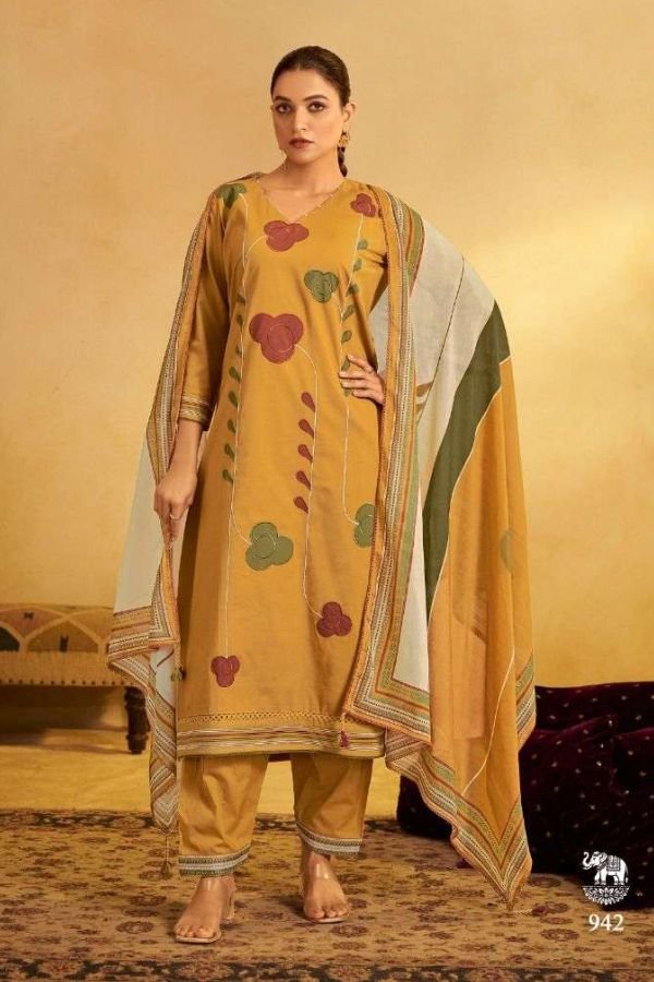 Jay Vijay Prints Raas Cotton Ladies Salwar Suit 942