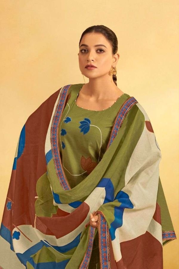 Jay Vijay Prints Raas Cotton Ladies Salwar Suit 944