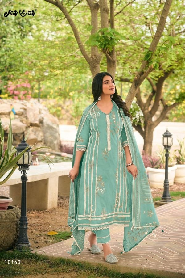 Jay Vijay Prints Suhane Pal Ladies Salwar Suit 10143