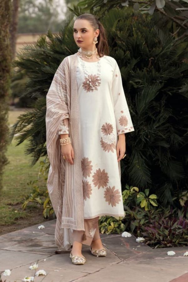 Kaavish Trends Summer-Luxe Pure Lawn Cotton Suit 2381