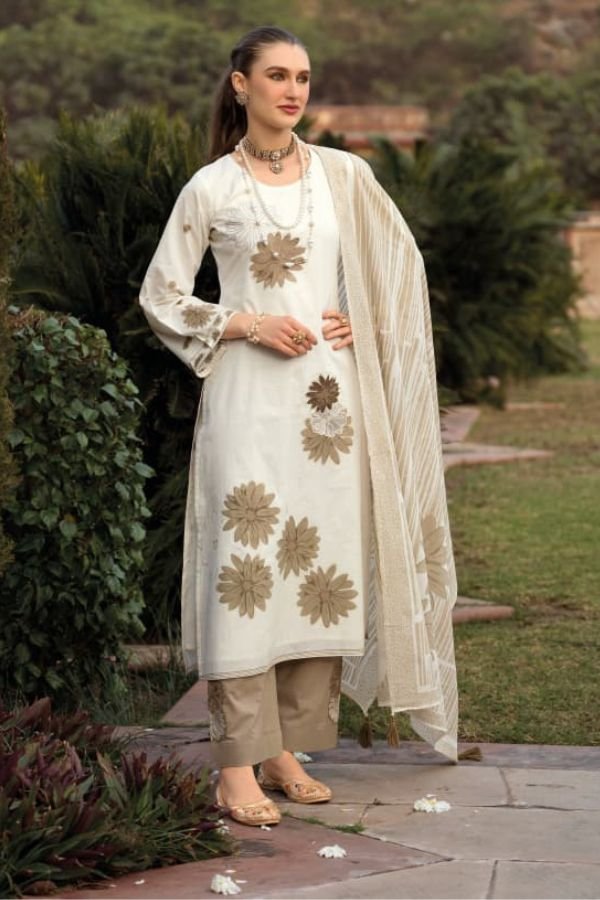 Kaavish Trends Summer-Luxe Pure Lawn Cotton Suit 2384