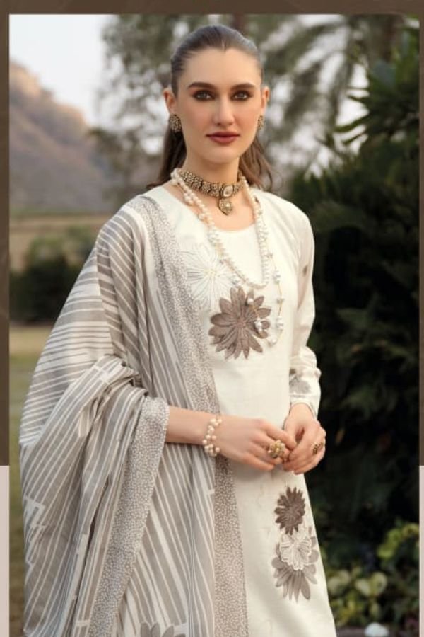 Kaavish Trends Summer-Luxe Pure Lawn Cotton Suit 2382