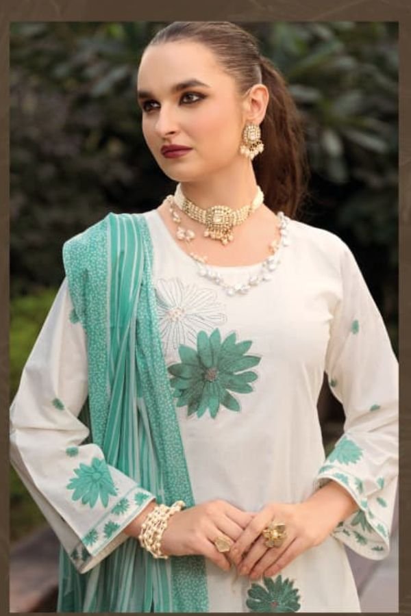 Kaavish Trends Summer-Luxe Pure Lawn Cotton Suit 2383