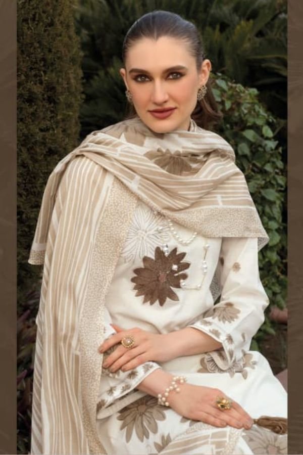 Kaavish Trends Summer-Luxe Pure Lawn Cotton Suit 2384