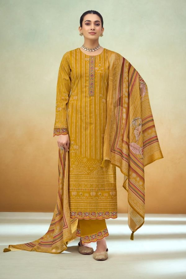 Kesar Kahaniyaan Lawn Cotton Ladies Salwar Suit 1001