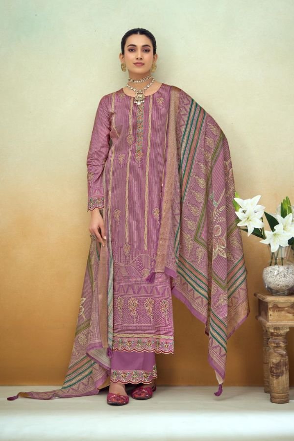 Kesar Kahaniyaan Lawn Cotton Ladies Salwar Suit 1004