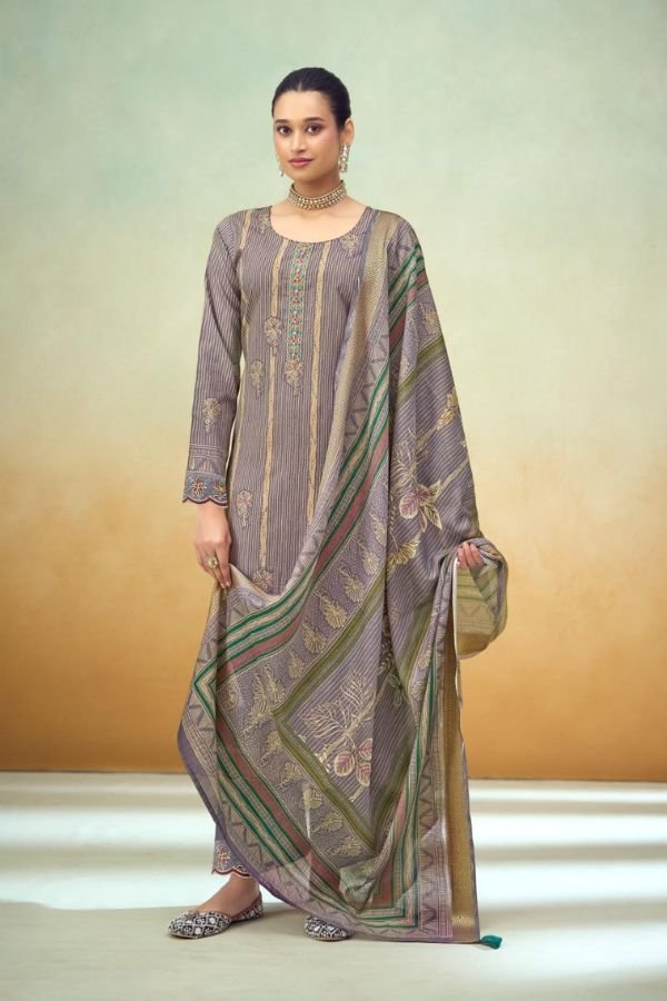 Kesar Kahaniyaan Lawn Cotton Ladies Salwar Suit 1006