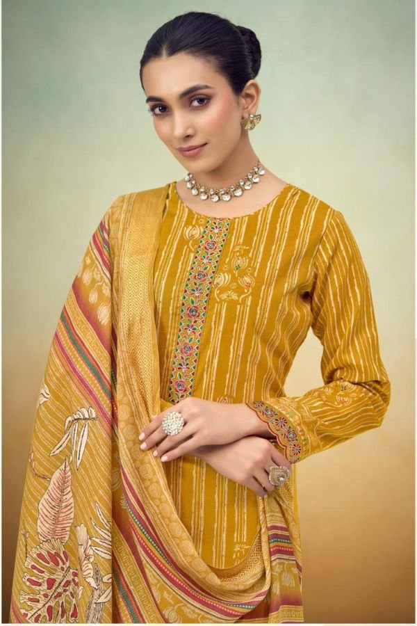 Kesar Kahaniyaan Lawn Cotton Ladies Salwar Suit 1001