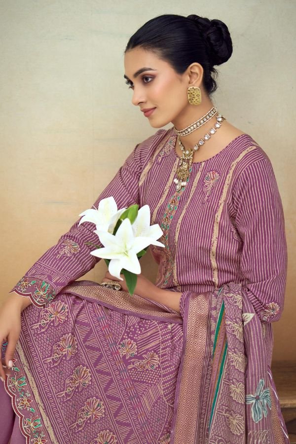 Kesar Kahaniyaan Lawn Cotton Ladies Salwar Suit 1004