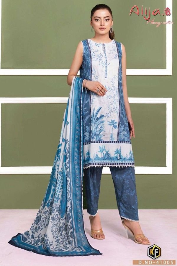 Keval Fab Alija. B Lawn Cotton Salwar Suit 41005