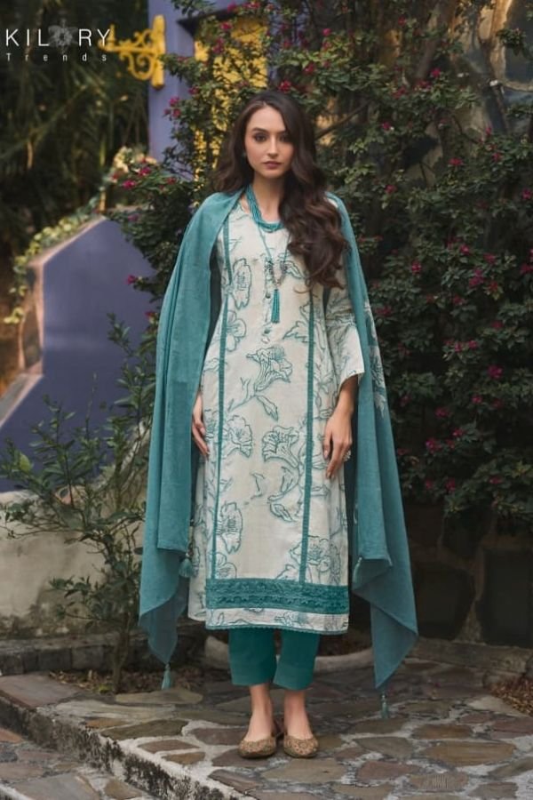 Kilory Trends Desert Lawn Cotton Ladies Salwar Suit 2392