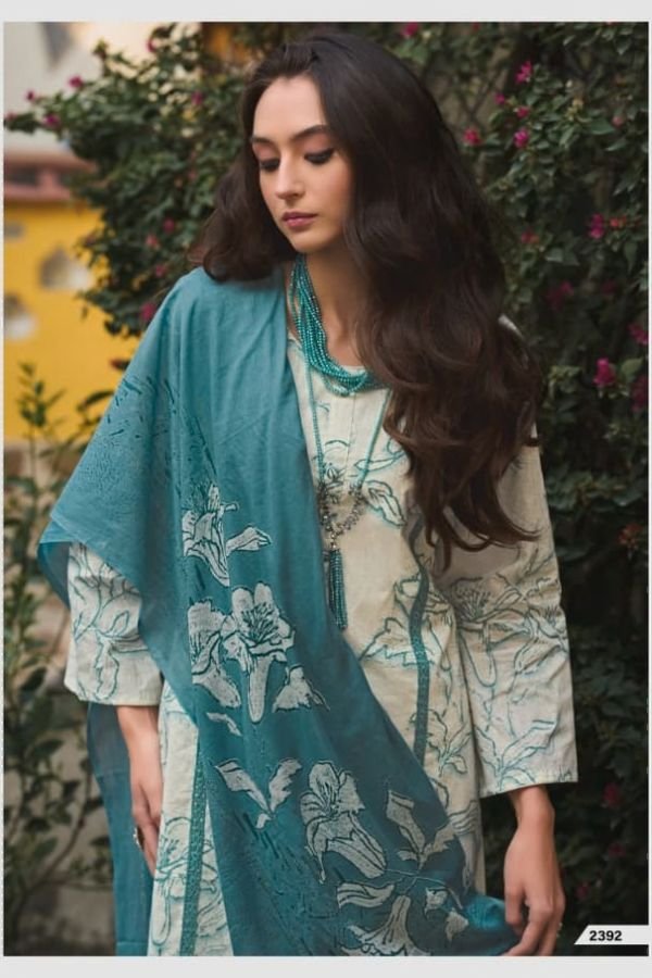 Kilory Trends Desert Lawn Cotton Ladies Salwar Suit 2392
