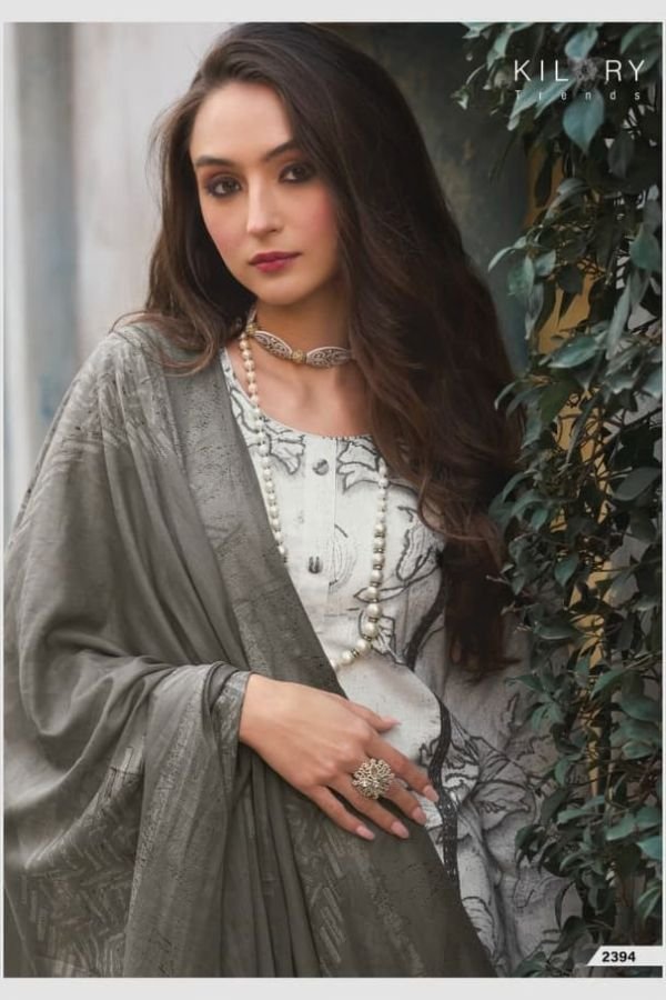 Kilory Trends Desert Lawn Cotton Ladies Salwar Suit 2394