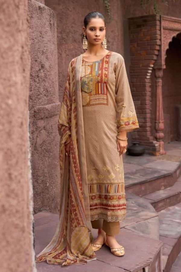 Kilory Trends Miraas Lawn Cotton Ladies Salwar Suit 2436