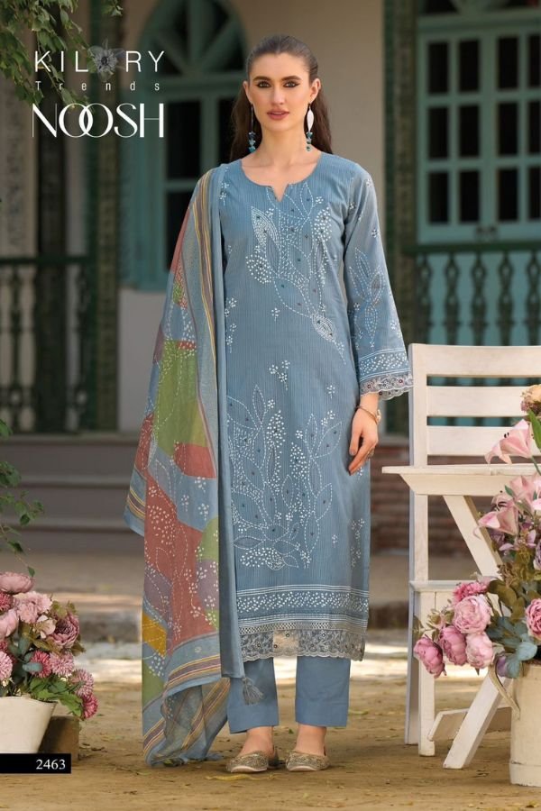 Kilory Trends Noosh Lawn Cotton Ladies Salwar Suit 2463