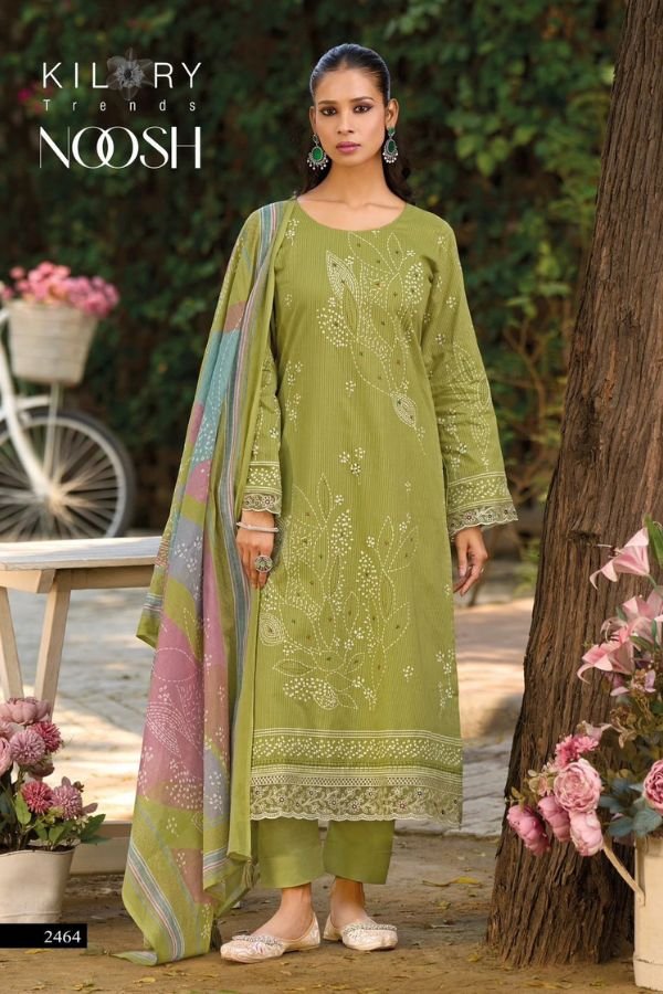 Kilory Trends Noosh Lawn Cotton Ladies Salwar Suit 2464