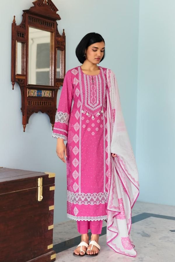 Kimora Fashion Amaanat Pure Cotton Lawn Salwar Suit 2323