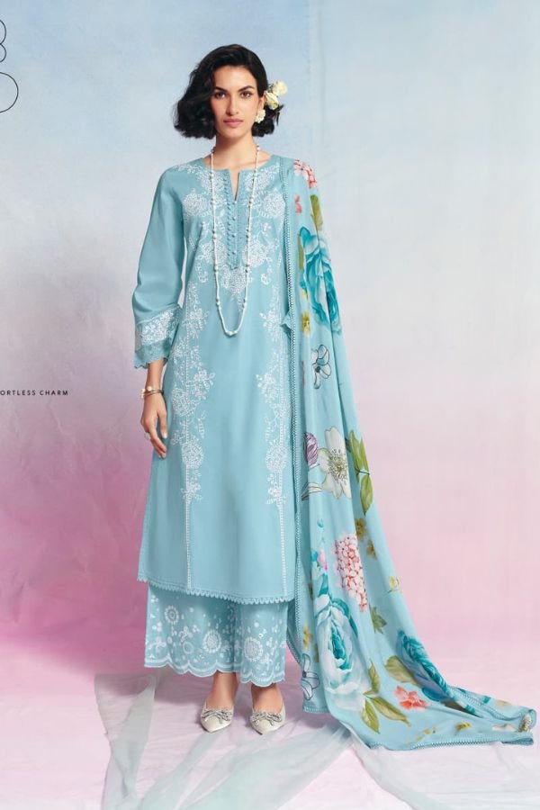 Kimora Fashion Fairy Pure Cotton Lawn Salwar Suit 692