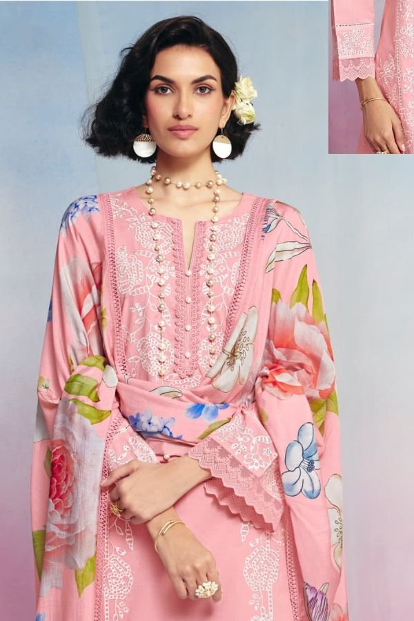 Kimora Fashion Fairy Pure Cotton Lawn Salwar Suit 691