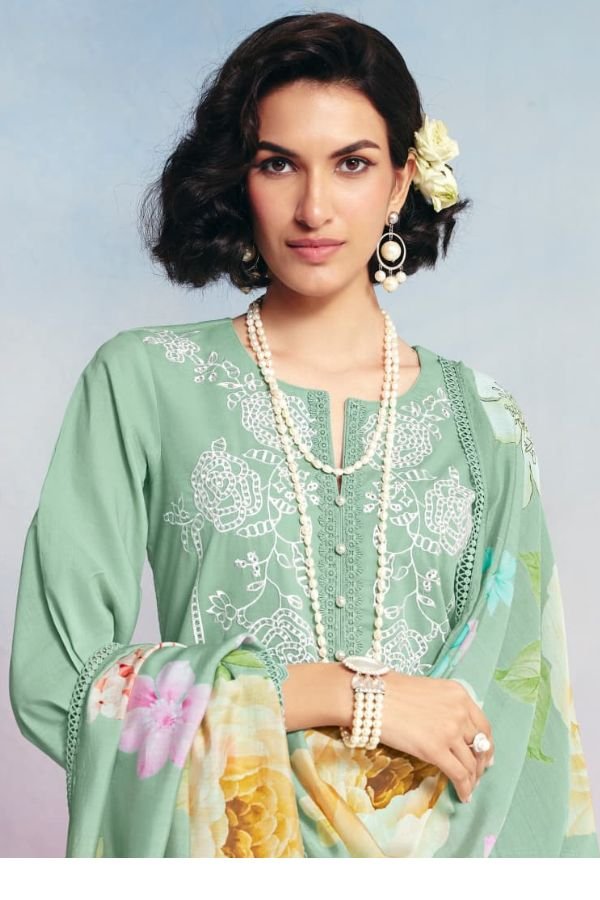 Kimora Fashion Fairy Pure Cotton Lawn Salwar Suit 694