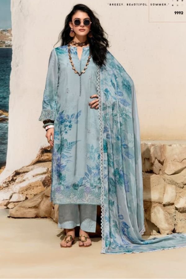 Kimora Fashion Heer Awesome Cotton Lawn Salwar Suit 9992