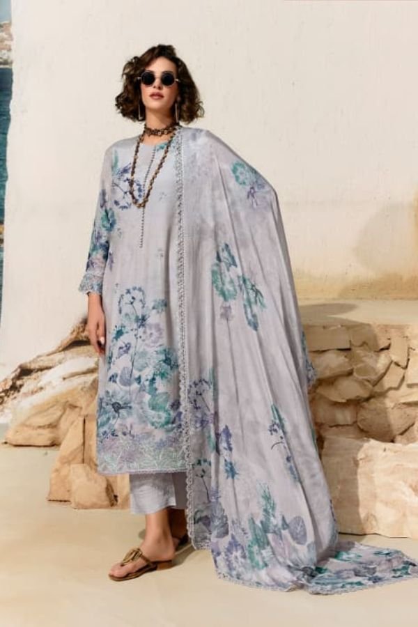 Kimora Fashion Heer Awesome Cotton Lawn Salwar Suit 9994