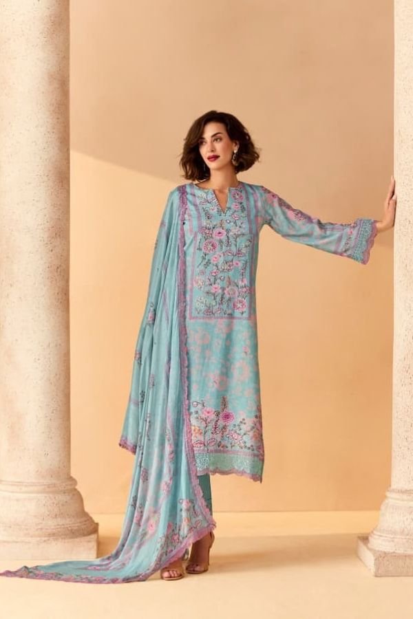 Kimora Fashion Heer Eternal Muslin Ladies Suit H-0005