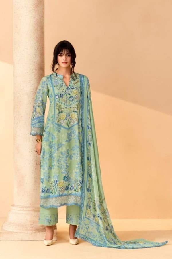 Kimora Fashion Heer Eternal Muslin Ladies Suit H-0005