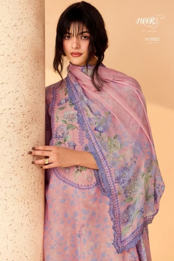 Kimora Fashion Heer Eternal Muslin Ladies Suit H-0002