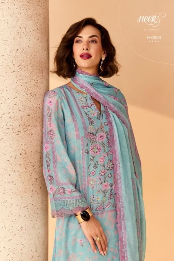 Kimora Fashion Heer Eternal Muslin Ladies Suit H-0004