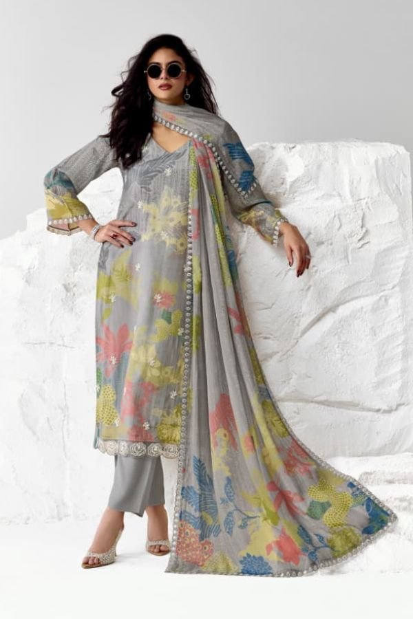 Kimora Fashion Heer Exclusive Pure Muslin Salwar Suit 9985