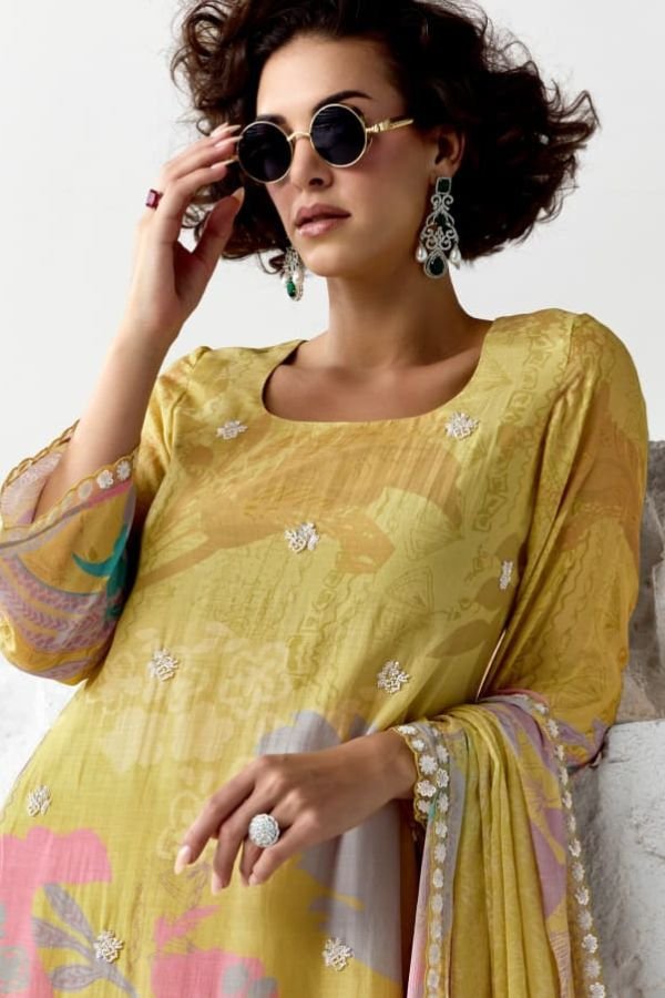 Kimora Fashion Heer Exclusive Pure Muslin Salwar Suit 9983