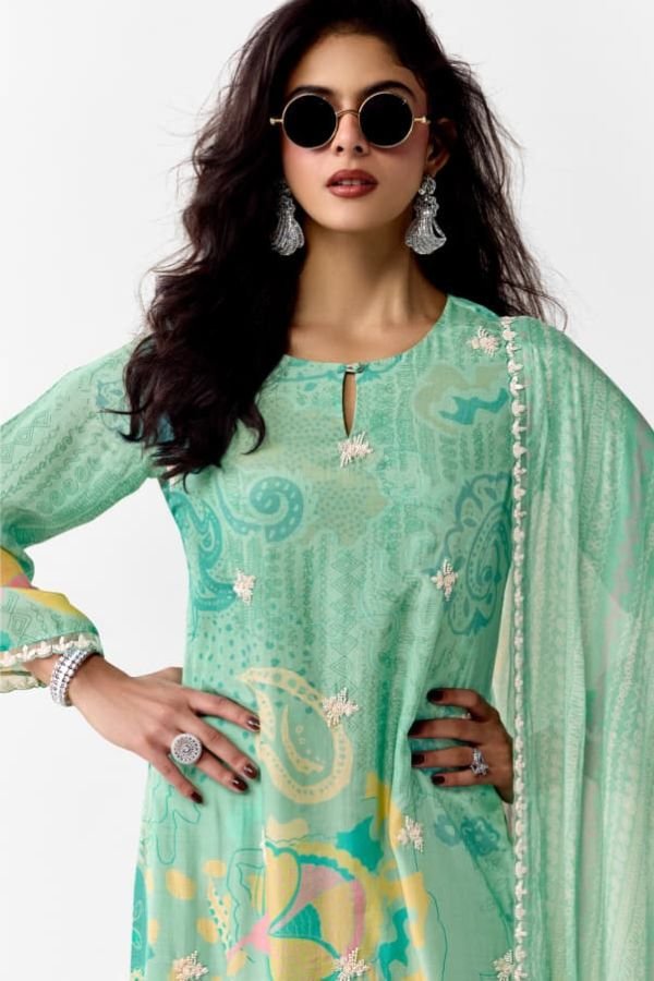 Kimora Fashion Heer Exclusive Pure Muslin Salwar Suit 9984