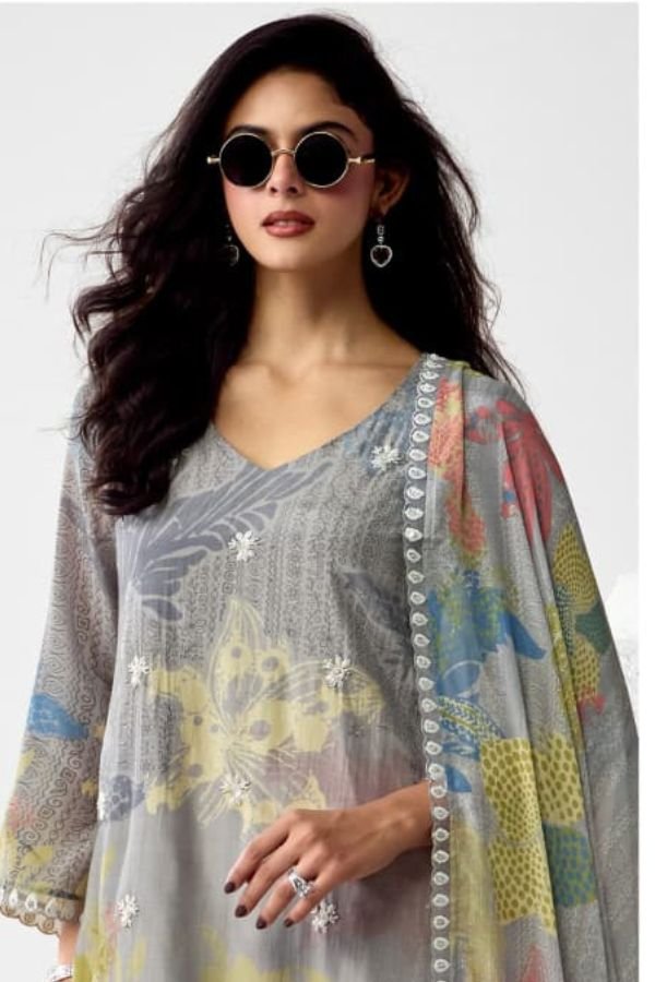 Kimora Fashion Heer Exclusive Pure Muslin Salwar Suit 9985