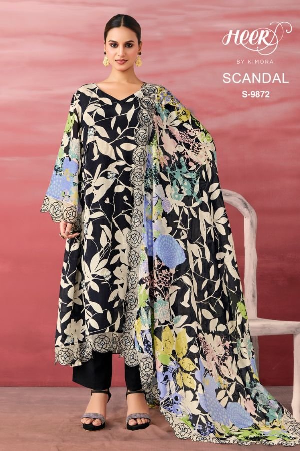 Kimora Fashion Heer Icon Hits Cotton Lawn Salwar Suit 9872