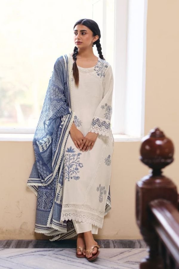 Kimora Fashion Heer Jharokha Pure Cotton Salwar Suit 2319