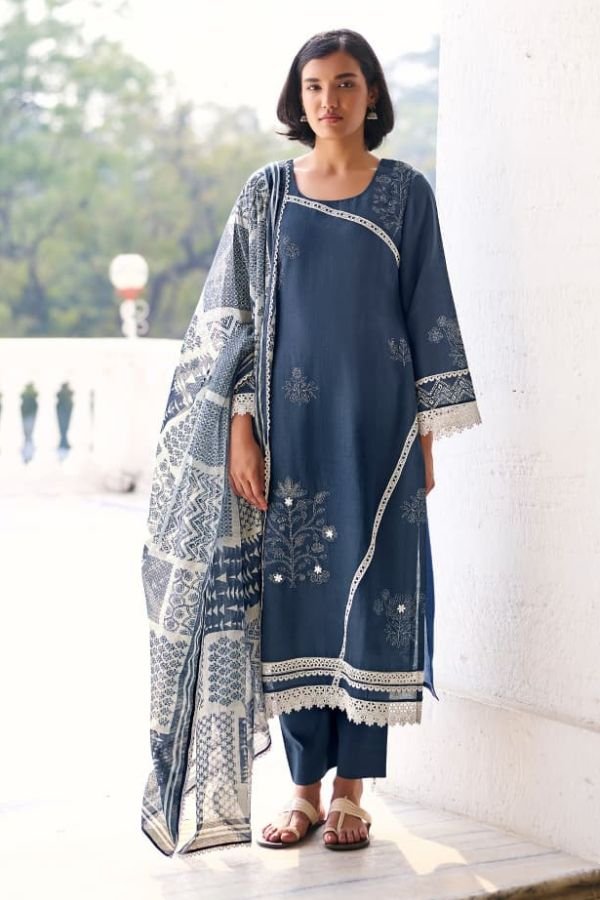 Kimora Fashion Heer Jharokha Pure Cotton Salwar Suit 2322