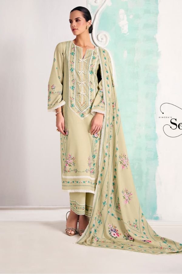 Kimora Fashion Sohni Dreamy Cotton Lawn Salwar Suit 652
